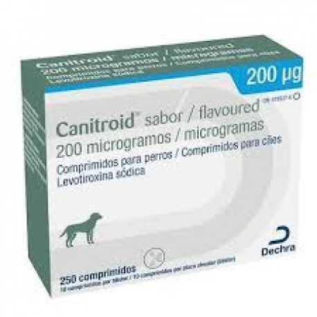 CANITROID SABOR 200µG 250 COMPRIMIDOS 