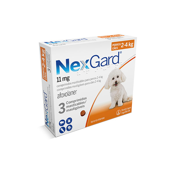 NEXGARD PERROS 24 KG 3 COMP.MASTICABLE NUZOA Crecemos para estar