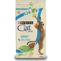 CAT CHOW ADULT SALMON Y ATUN 1,5 KG