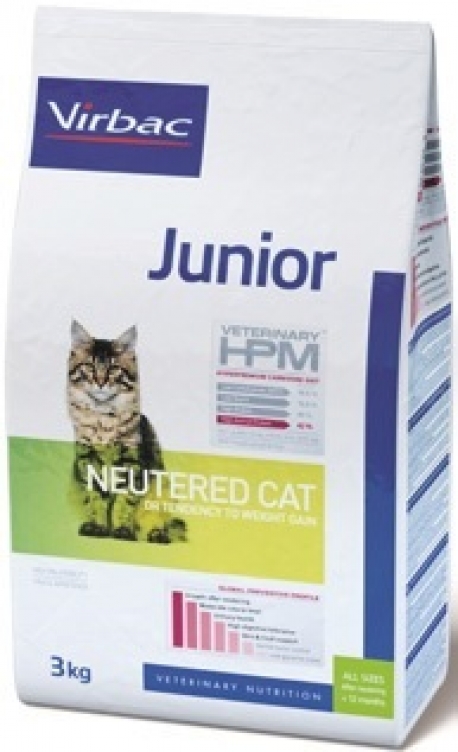JUNIOR NEUTERED CAT 3 KG HPM