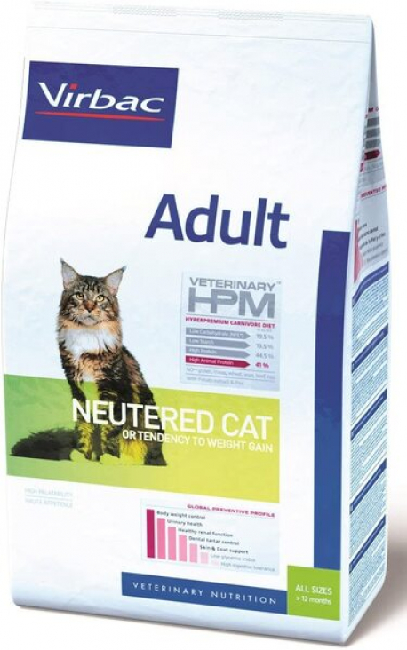 ADULT NEUTERED CAT 1,5 KG HPM