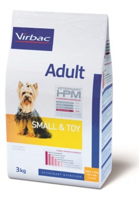 ADULT DOG SMALL & TOY 1,5 KG HPM