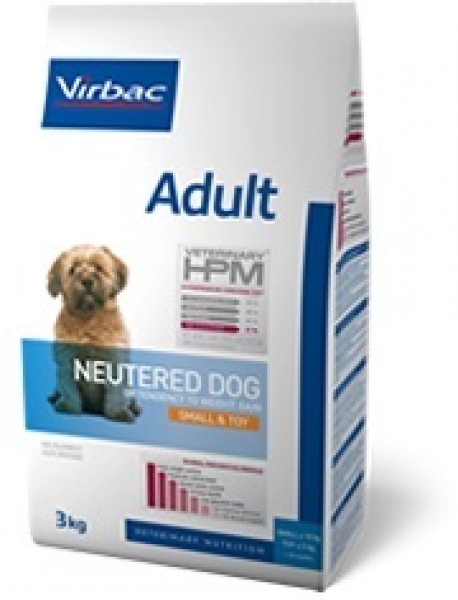 ADULT DOG NEUTERED SMALL & TOY 3 KG HPM