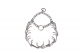 PUA CROMADA C. GRUESO  ESLABONES COLLAR CASTIGO
