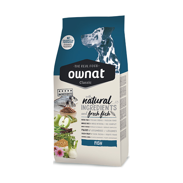 OWNAT PERROS CLASSIC FISH 20 KG - NUZOA - Crecemos para estar más cerca