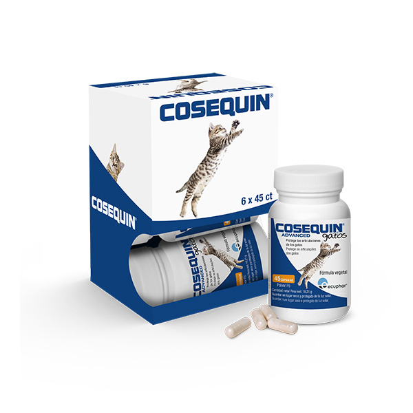 COSEQUIN ADVANCED GATOS 45 CÁPSULAS NUZOA Crecemos para estar más