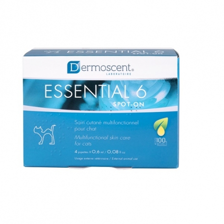 DERMOSCENT ESSENTIAL 6 SPOTON GATO 4PIPETAS