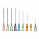 AGUJAS MICROLANCE 22G / 0,7X30MM NEGRO 100UD