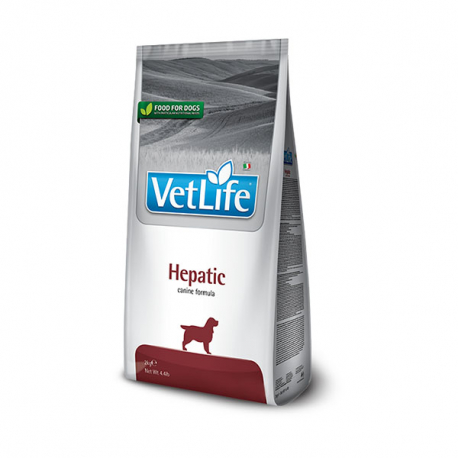 VETLIFE DOG HEPATIC 12KG
