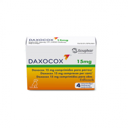 DAXOCOX 15 MG PERROS 4 COMPRIMIDOS