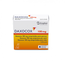 DAXOCOX 100 MG PERROS 4 COMPRIMIDOS