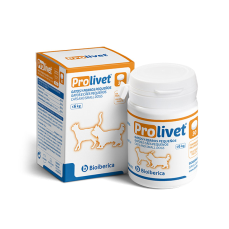 PROLIVET GATOS Y PERROS PEQ 30 COMPRIMIDOS(HEPATO)