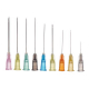 AGUJAS MICROLANCE 18G / 1,2X40MM ROSA 100UD