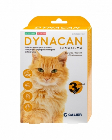 DYNACAN CAT 50-60MG 3PIPETAS