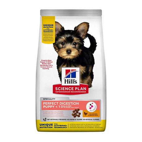SP CANINE PERFECT DIGESTION PUPPY SMALL MINI 1,5KG
