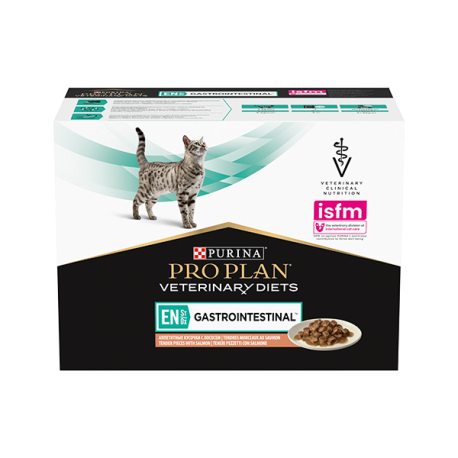 PROPLAN DIET FELINE EN GASTROINTEST SALMON 10X85G