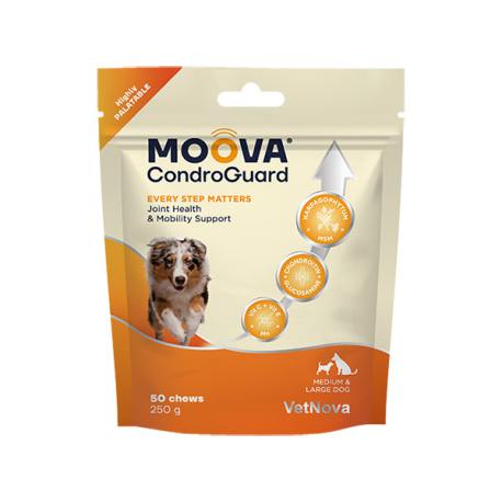 MOOVA CONDROGUARD DOG MEDIUM & LARGE 50 CHEW