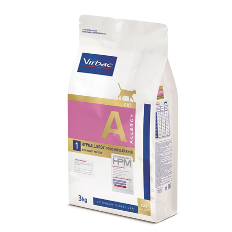 A1 CAT ALLERGY HYPOALL. PROTEINA INSECTO 3 KG HPM
