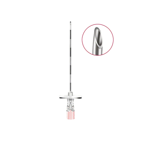 AGUJA EPIDURAL PERICAN 18G/1,3X150MM ROSA 25UD