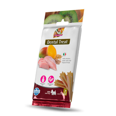 N&D TROPICAL DOG TREAT SELECTION POLLO MINI 60G