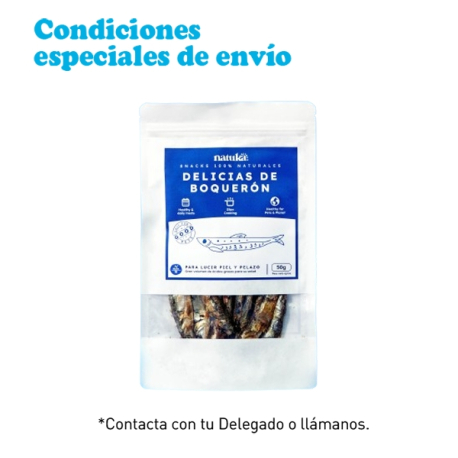 NATUKA DELICIAS DE BOQUERON BOLSA 50G 1UD