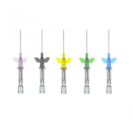 CATETER INTROCAN W CERTO C/ALAS AZUL 22G 50UD