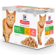 SP FELINE SENIOR VITALITY 7+ 6POLLO+6SALMON 12X85G