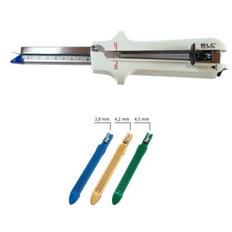 GRAPADORA-CORTADORA LINEAL 80MM+RECARGA 3,8 AZUL