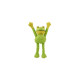 PELUCHE RANA Y MONO BRAZOS LARGOS 40CM 2UD