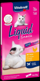 CAT LIQUID SNACK POLLO CON TAURINA 6X15G 11UD