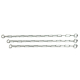 COLLAR ESTRANGULADOR CROMO 3.0mmx60cm