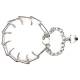 COLLAR DE CASTIGO CROMO 3.5mmx55cm