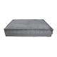 COLCHON VELOUR GRIS
