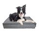 COLCHON-4-VELOUR GRIS 90x60x17cm