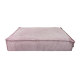 COLHON VELOUR ROSA