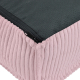 COLHON VELOUR ROSA