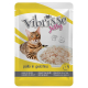VIBRISSE GATO POUCH POLLO EN GELATINA 70g