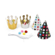 PARTY SET GORROS 6pcs. UMV 3uds.