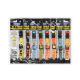 COLLAR GATO X-TRM NEON FLASH 10mm x 22-33cm UMV 8uds.