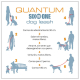 KURGO QUANTUM 6 EN 1 CORREA REFLECTANTE PARA PERRO ROJO/ AZUL  REGULABLE DE 1,2 - 1,8M
