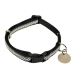 COLLAR MAC LEATHER CROSS NEGRO 20mm x 35-50cm