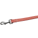 CORREA MAC LEATHER CROSS ROJO 20mm x 120cm