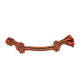 RISTRA CUERDA DENTAL BICOLOR 20cm-55gr NARANJA UMV 6uds