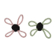 COTTON ROPE WITH BALL AND HANDLES GLOW IN THE DARK 27,5cm - 140gr MOQ 2pcs.